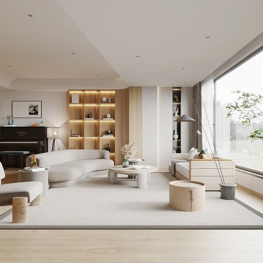 Bí kíp lựa chọn tủ phòng khách đẹp phù hợp với không gian